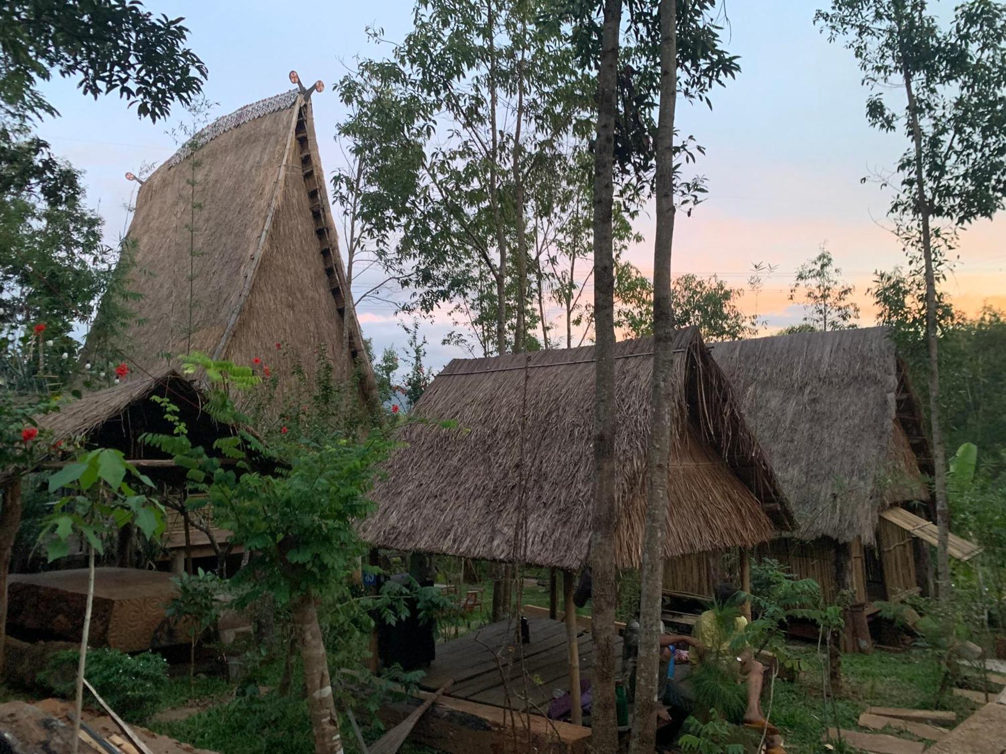 Khu Du Lich Sinh Thai, Nghi Duong Homestay Hoang Anh - Kon Xom Luh Kon Tum Exterior foto