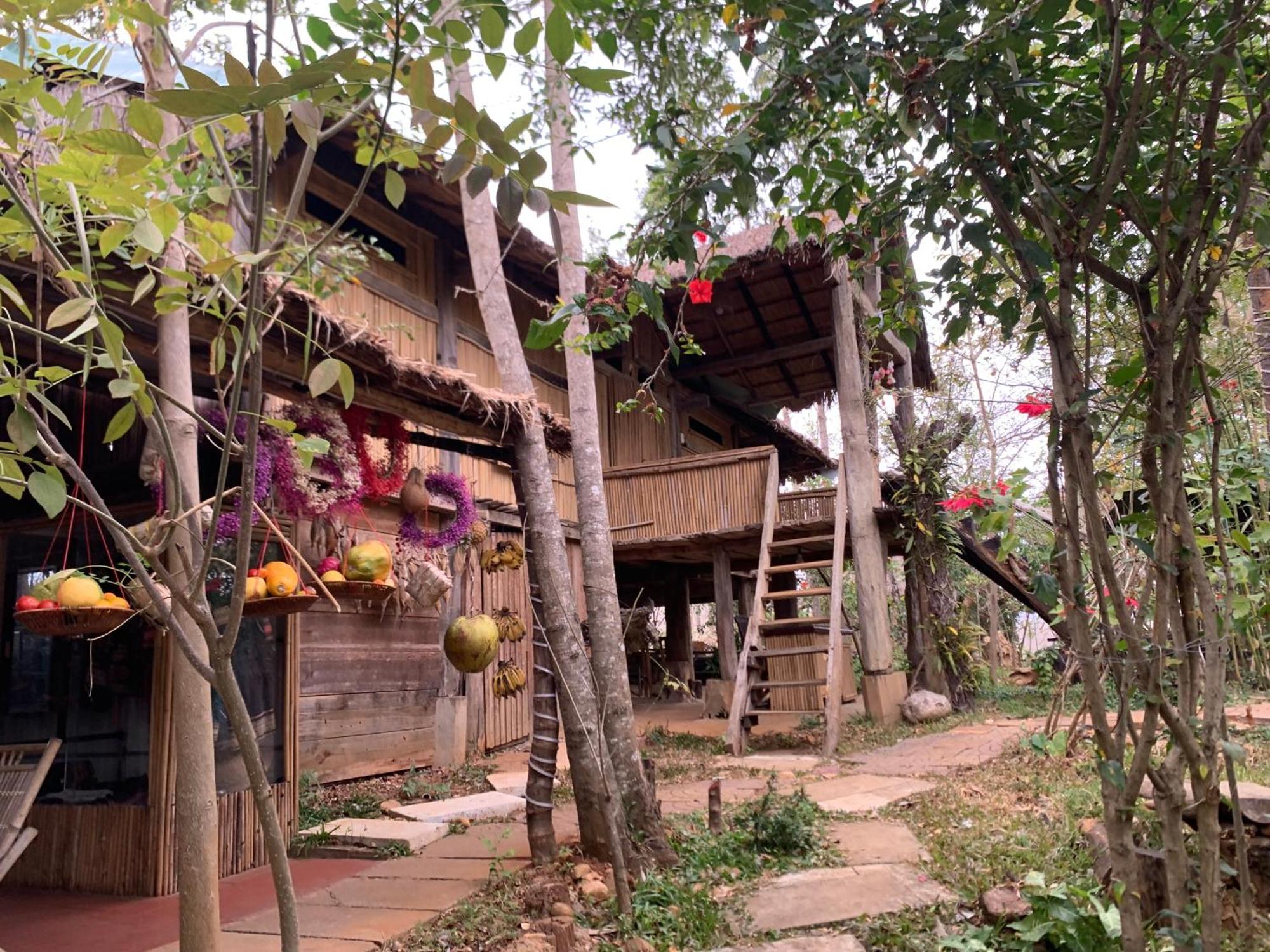 Khu Du Lich Sinh Thai, Nghi Duong Homestay Hoang Anh - Kon Xom Luh Kon Tum Exterior foto