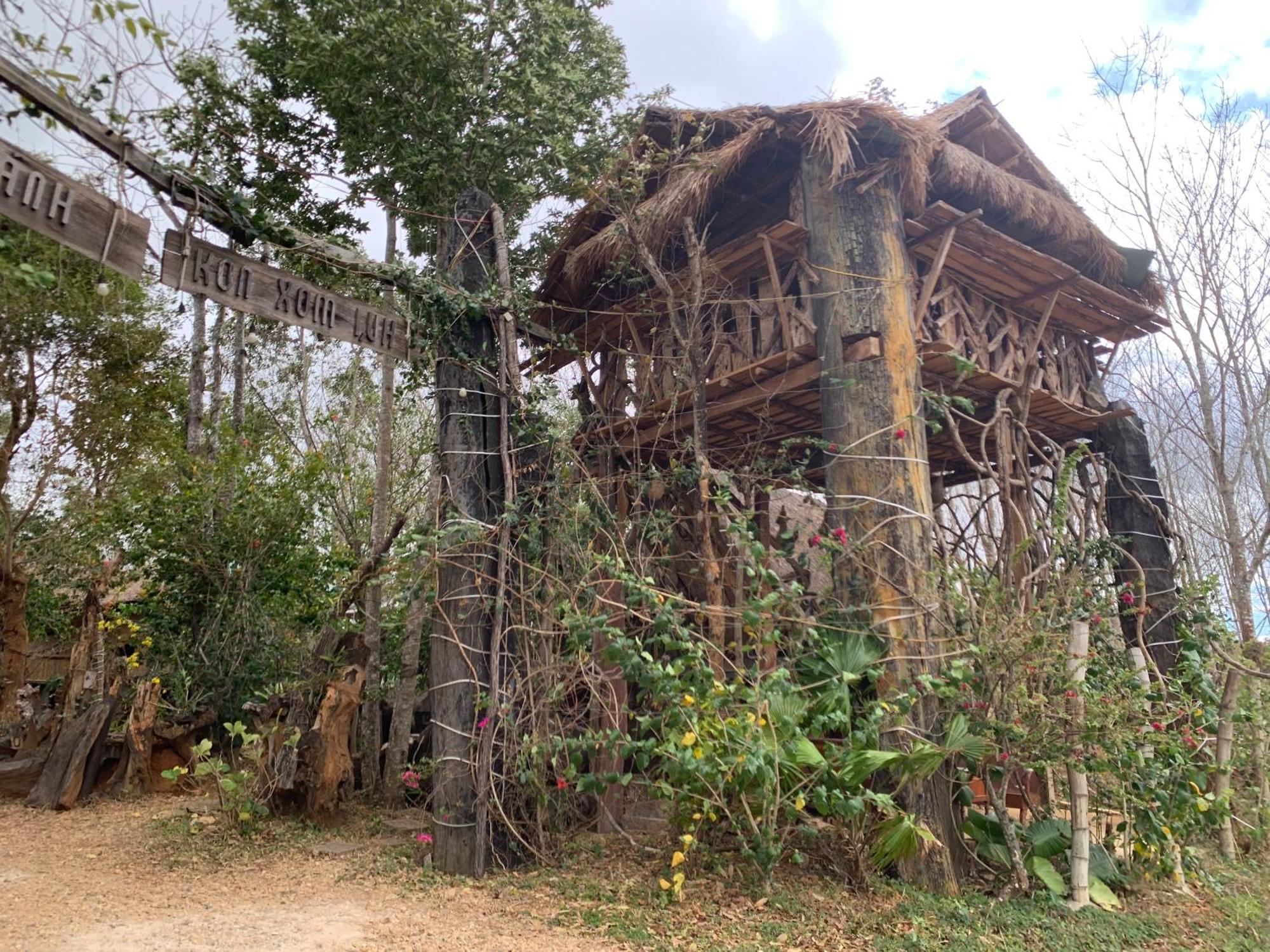 Khu Du Lich Sinh Thai, Nghi Duong Homestay Hoang Anh - Kon Xom Luh Kon Tum Exterior foto